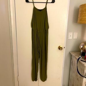 Forever 21 pants romper - Olive Green